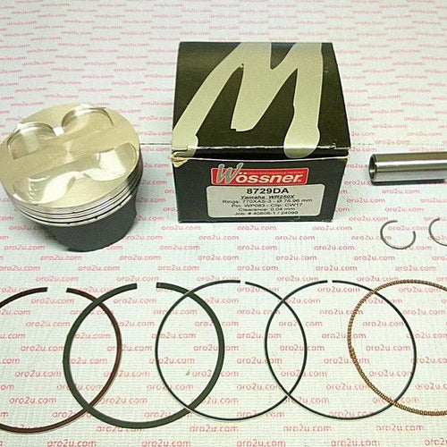 Wossner 77mm Piston Kit Yamaha WR250X 08-12, WR250R 08-20, Comp 13.5:1