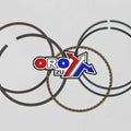 Wiseco Piston Rings 65.5mm Honda XL185 80-02, XR185 86-02, XR200R 86-02