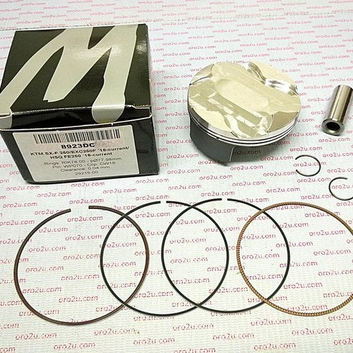 Wossner 78mm Piston Kit B, Gas MC250F 2021-2023, EX250F 2021-2023