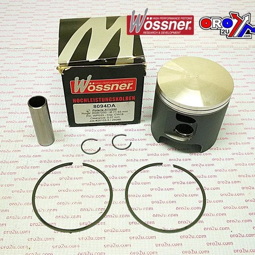 Wossner 72mm Piston Kit C,POLARIS 250 Big Boss 89-92, Scrambler 85-05