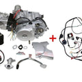 125 BIKE/QUAD Engine Semi Auto W/REVERSE, Carb & Electrics Included