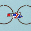 Wiseco Piston Rings 67mm Suzuki LT250 1988-1992, PE250 1977-1981