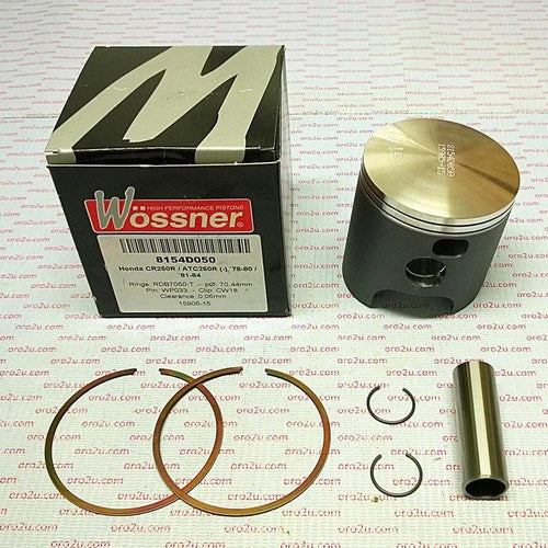 Wossner 70mm Forged Piston Kit Honda CR250 78-80, ATC250R 81-84
