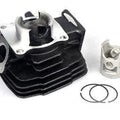 Cylinder & Piston Yamaha DT125 A/C 4 Stud Head 56mm Bore