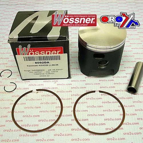 Wossner 69mm Piston Kit C, Kawasaki KDX220R 1997-2005