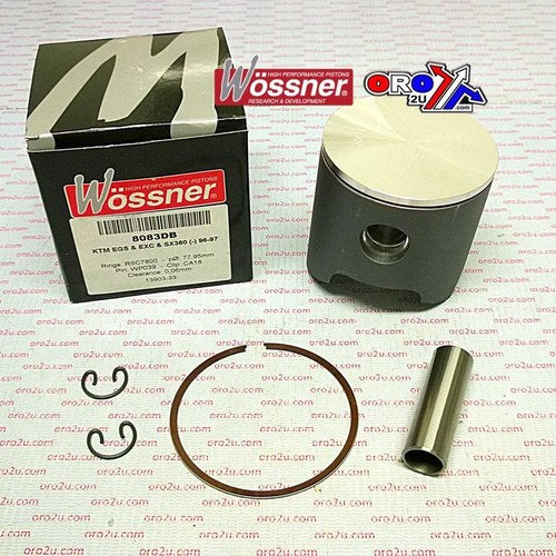 Wossner 78mm Forged Piston Kit A, KTM 360 1996-1997