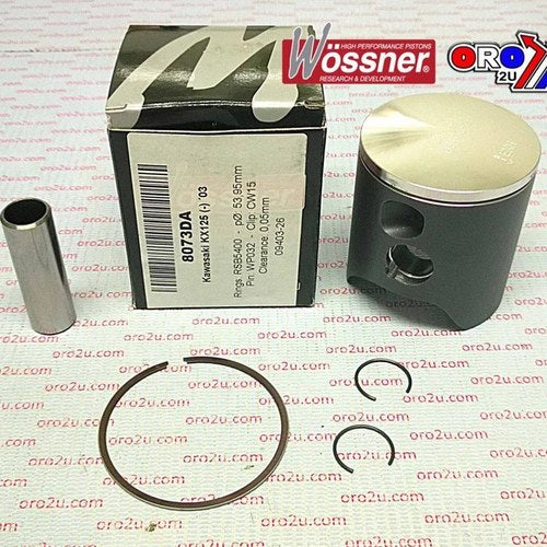 Wossner 54mm Piston Kit B, Kawasaki KX125 2003