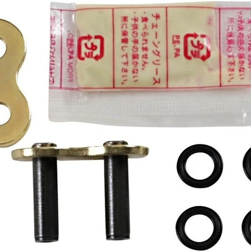 Did 525 VX3 Series X-Ring Chain ZJ Rivet-Type Master Link Gold