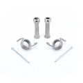 Foot Peg Spring & Pins Repair set for new pegs 10mm peg hole, 11mm Frame hole