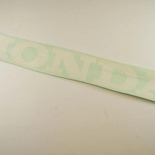 White 1 Meter Honda Sticker