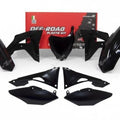R-TECH Black Plastic KIT/6HONDA CRF250RX 2019, CRF450RX 2017-2018