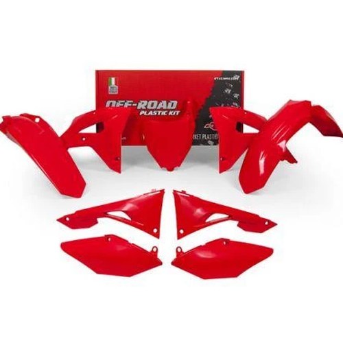 R-TECH Red Plastic KIT/6HONDA CRF250RX 2019, CRF450RX 2017-2018