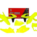 R-TECH Neon Yellow Plastic KIT/6 KTM EXC/EXC-F 250-500 17-19, XC-W 125/150 17-19