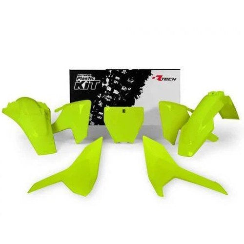 R-TECH Neon Plastic KIT5 Husqvarna TC125 16-18, TC250 17-18, TX250/300 17-18