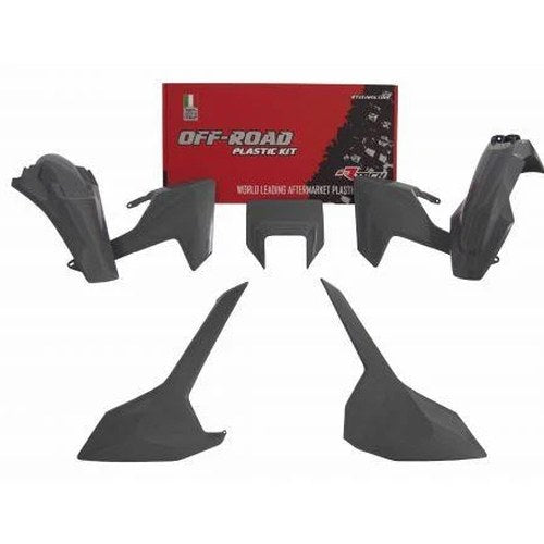 R-TECH Grey Plastic KIT/5 Husqvarna FE250-501 2017-2019, TE150-300 2017-2019