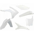 R-TECH White Plastic KIT/6 Honda CRF250R 2014-2017, CRF450R 2013-2016