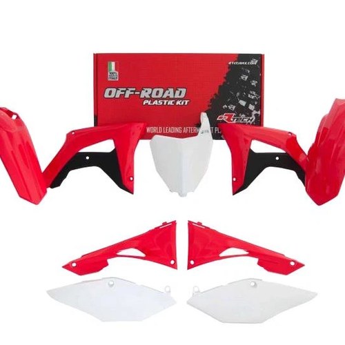 R-TECH OEM Style Plastic Kit Honda CRF250R 2019-2021, CRF450R 2019-2020