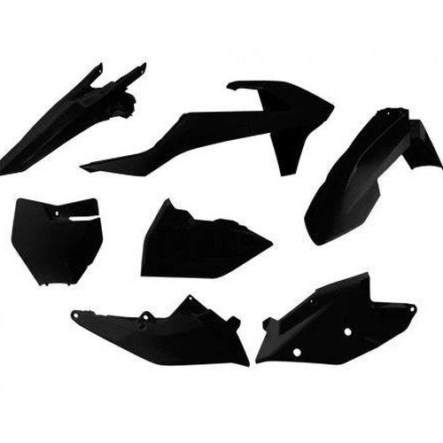 R-TECH Black Plastic KIT/6 KTM SX/SX-F 2016-2018, XC/XC-F 2017-2018