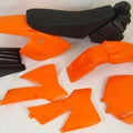 Fir Orange Plastic Kit KTM 50 SX 2002-2008 With Seat And Tank