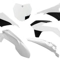 R-TECH WHITE/BLACK Plastic KIT/6 KTM SX125/150 13-15, SX250 13-16, SX-F 13-15