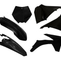 R-TECH Black Plastic KIT/6 KTM SX/SX-F 125-450 2012