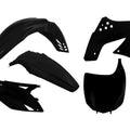 R-TECH Black Plastic KIT/5 Kawasaki KX250F 2009-2012