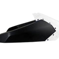 R-TECH White Upper Rad Scoop Yamaha YZ450F 14-17, YZ450FX 16-18, WR450F 16-19