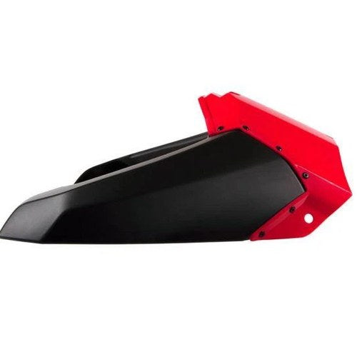 R-TECH Red Upper Rad Scoop Yamaha YZ450F 14-17, YZ450FX 16-18, WR450F 16-19