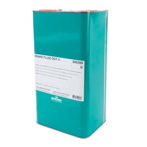 5L Motorex DOT 4 Brake Fluid