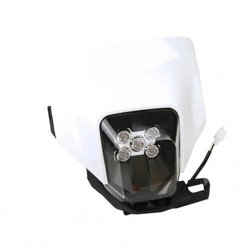 R-TECH White Front LED Headlight Husqvarna TE/FE 150-501, TX125 17-19