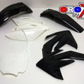 OEM Style BLACK/WHITE Plastic KIT/5 Honda CRF150R 2007-2024