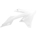 R-TECH White Radiator Scoops Suzuki RM-Z250 2019-2023, RM-Z450 2018-2023