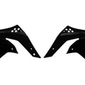 R-TECH Black Radiator Scoops Kawasaki KX250F 2006-2008