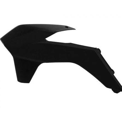 R-TECH Black Radiator Scoops KTM SX-F250-450 13-15, EXC/EXC-F 125-500 14-16