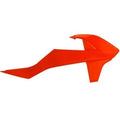 R-TECH Neon Orange Rad Scoops KTM SX85 2018-2024, GASGAS MC85 2021-2024