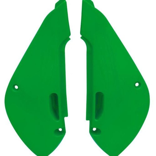 R-TECH Green Side Panels Kawasaki KX65 2000-2024, Suzuki RM65 2003-2005