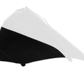 L/H WHT/BLK Airbox Cover KTM 125-500 EXC/EXC-F 14-16, SX/SX-F 125-450 13-15