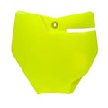 R-TECH Neon Yellow Front Number Plate KTM SX85 2018-2024, Gas MC85 2021-2024