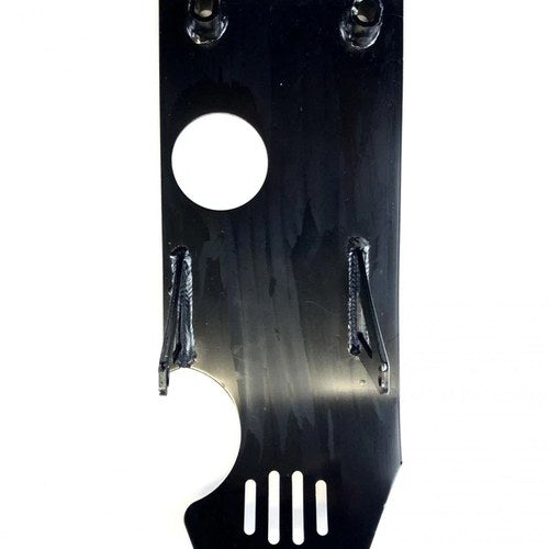 Universal Black Pit Bike Skidplate, CRF50/70 Style. Will Fit Most