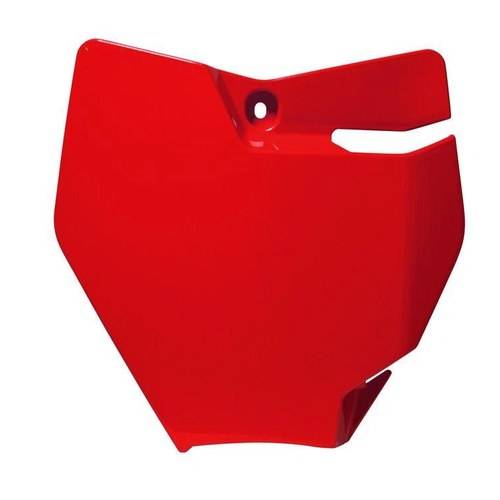 R-TECH Red Front Plate KTM SX65 2016-2023, Gas MC65 2021-2023