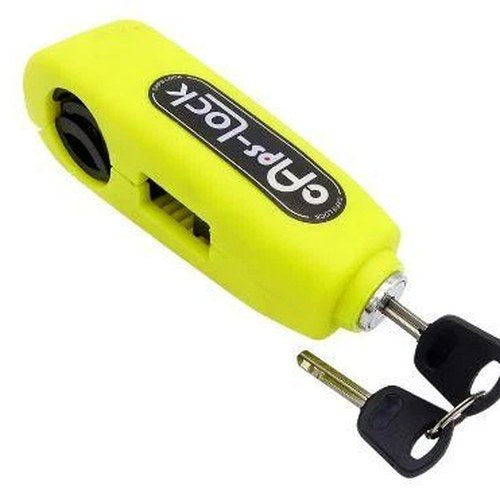 Handlebar Grip Brake Lever Lock (YELLOW)