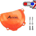 Orange Clutch Cover Protector KTM XC-F 250 2013-2015, XC-F 350 2011-2015