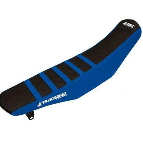 Blackbird Zebra BLUE/BLACK Seat Cover Yamaha WR250F 07-14, WR450F 07-11