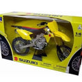 Newray Die Cast Model Suzuki RM-Z 450 2014, Yellow And Black, Scale 1:6