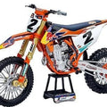 Newray Die Cast Model Red Bull KTM 450 SX-F Cooper Webb #2 Scale 1:10