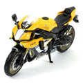 Newray Die Cast Model Yamaha YZF-R1 2016, Yellow And Black, Scale 1:12