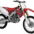 Newray Die Cast Model Honda CRF250R Red And White, Scale 1:12