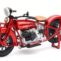 Newray Die Cast Model 1930 Indian Red & Black, Scale 1:12