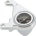 Arlen Ness Radius Oil Pressure Gauge Kit Chrome 15-658 Harley Twin Cam