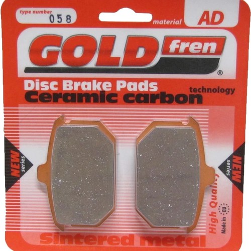 Brake Disc Pads Rear For Harley Davidson Xlh 1000 Sportster 1984